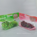 Customized Printing Fresh Fruit Plastic Packaging Bag With Zipper Protective Vent Bags